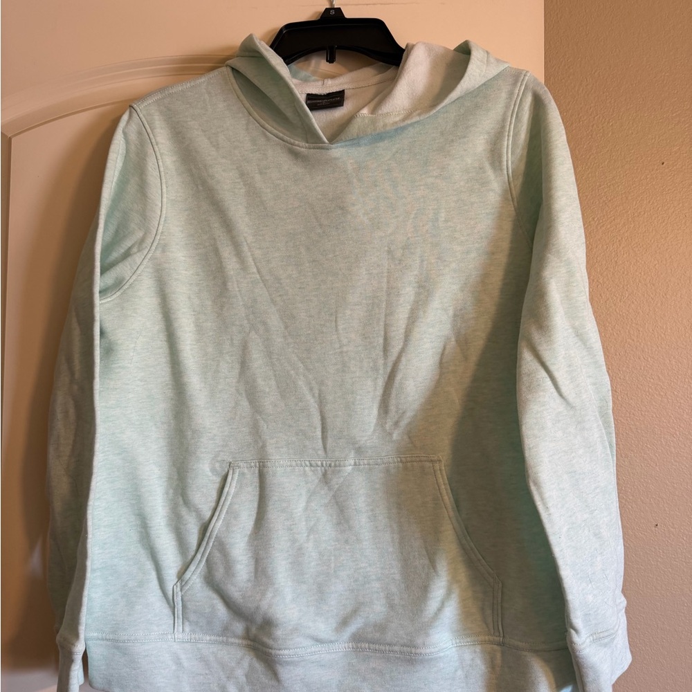 Women's Light green Hoodie Sweatshirt
